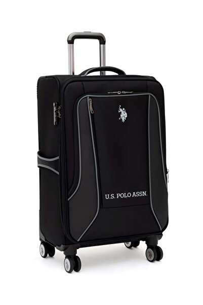 U.S. Polo Assn. U.S. Polo Assn Siyah Kumaş Valiz Küçük Boy