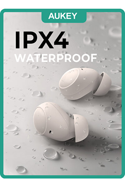 AUKEY Move Vibe Wireless Earbuds True Wireless Earbudss, BT 5.3, IPX4 Waterproof, 25 Battery Life