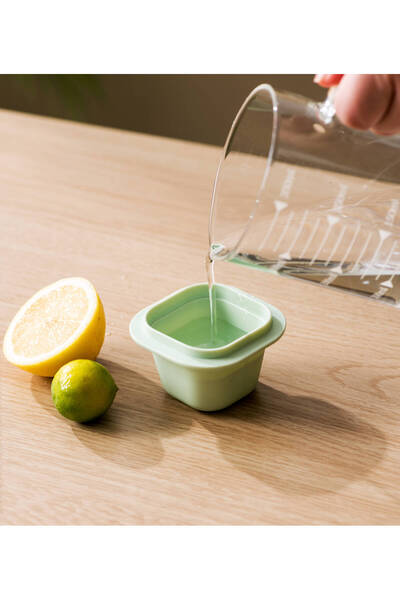 Ditmo قالب ثلج صغير من السيليكون |   تحضير الآيس كريم والآيس لاتيه |   قالب عملي متعدد الأغراض