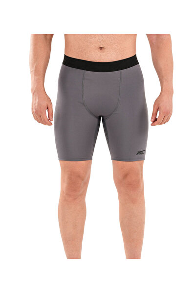 MUSCLECLOTH Training Erkek Şort Tayt Füme