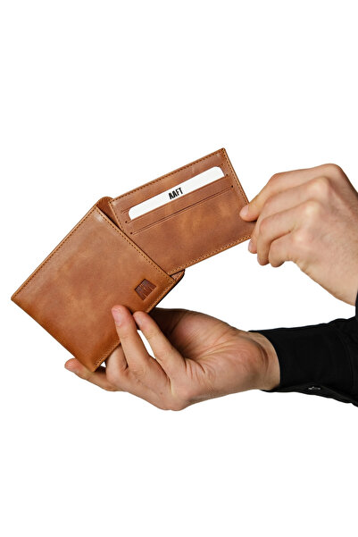 MFT Leather Design محفظة جلدية للرجال - موديل FOSSIL GENUINE