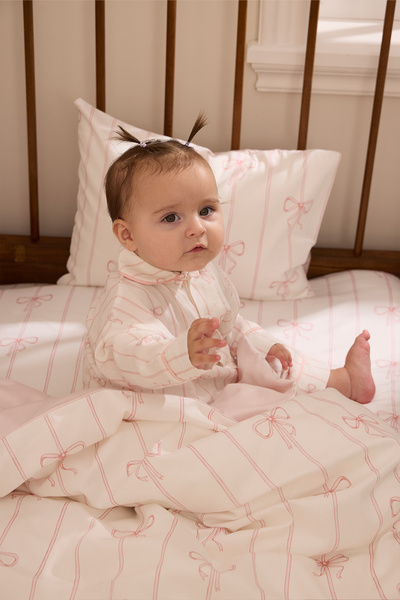 Atelier Babbi Children's Bedding Set - Ribbon / Pink