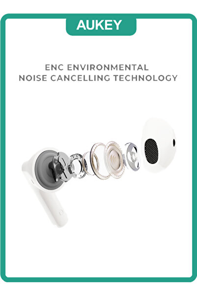 AUKEY AUKEY Move Vibe Wireless Earbuds True Wireless Earbudss, BT 5.3, IPX4