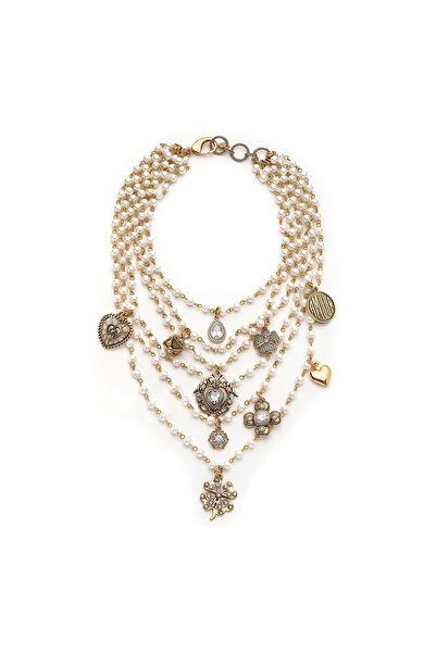 Mon Reve Charmy Rich Kalp, Yonca Charm İnci Kolye