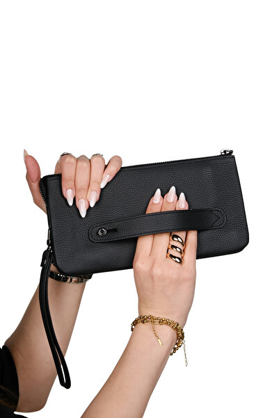 MFT Leather Design Geantă unisex Viento 2225 Black Flother