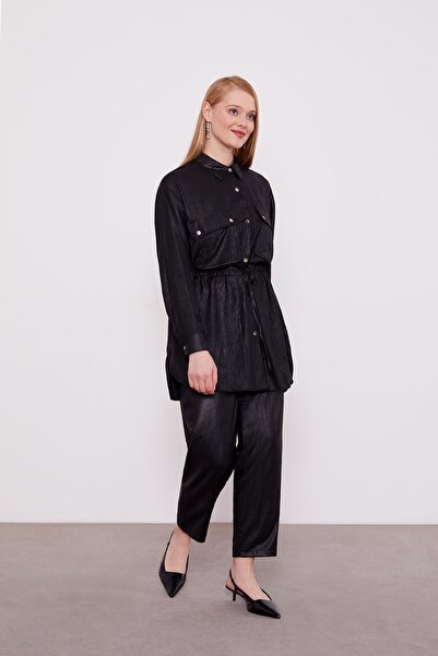 Levidor Αθλητικό κοστούμι με μαύρο παντελόνι με κορδόνι στη μέση