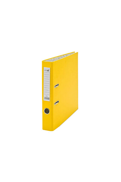 XPRİME Biblioraft PP A4 7.5 cm yellow