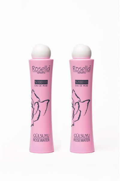 ROSELLA %100 DOĞAL SAF GÜL SUYU MAYASI 160 ML 2'Lİ PAKET