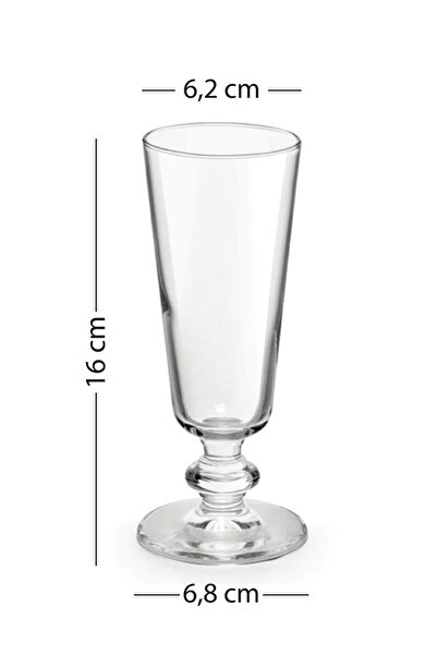 Rakle Pure Altın Yaldızlı İthal 4'lü Kahve Yanı Bardağı Seti 180 cc