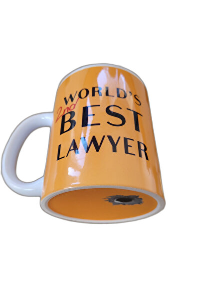 Pixxa World's 2Nd Best Lawyer Better Call Saul Hole Pattern Mug