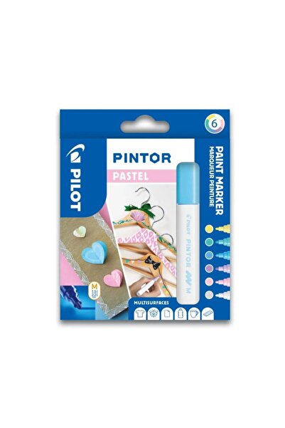 Pilot Set Pintor pastel mix 6 culori medii