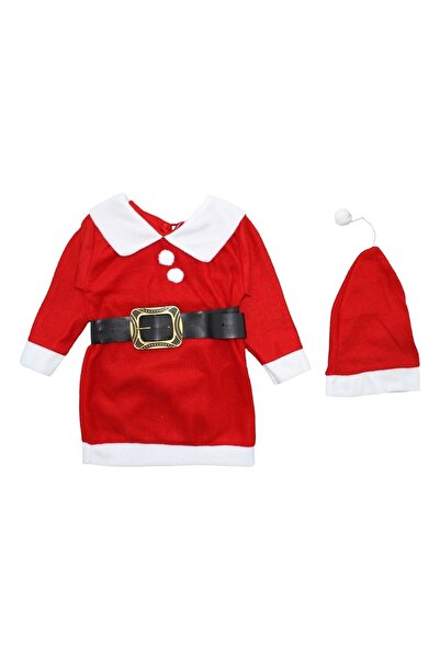 NİSPOY BABY Girl's Christmas Mother's Dress