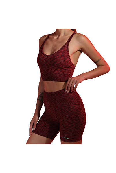 Lims Tayt Crop Suit-Red