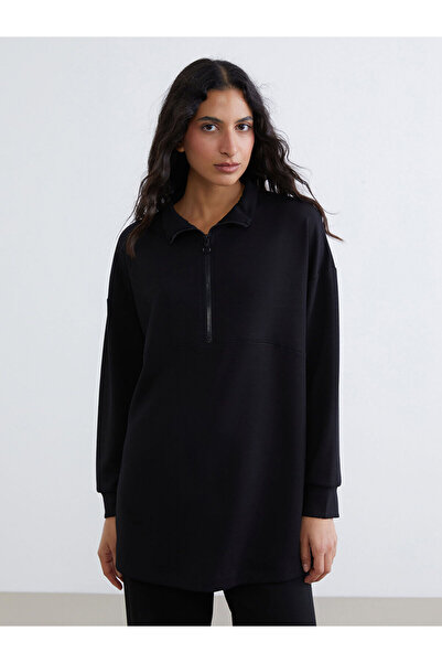 LC Waikiki Peak New Season Stand Collar Women's Sweatshirt