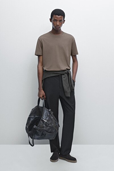 Massimo Dutti %100 pamuklu orta kalınlıkta t-shirt