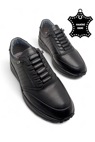 MAGIC SHOES Men's Inside and Outside Fully Genuine Leather Ultra Orthopedic Casual Shoes