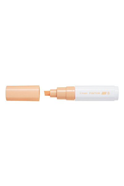 Pilot Pintor paint marker, beveled tip, 8 mm, pale orange