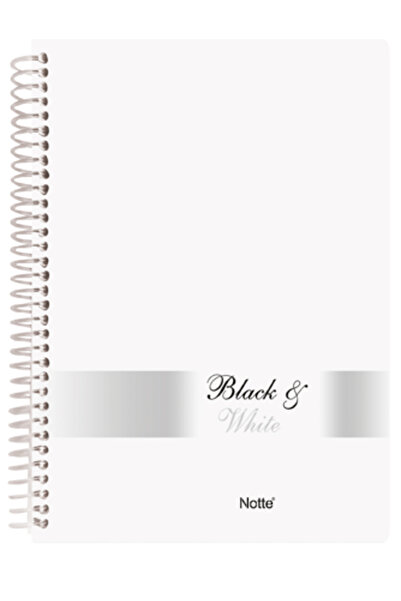 Notte Caiet spiralat A4 cu 4 diviziuni, 100 de coli de dictare