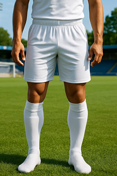 GAZELMANYA Futbol Şortu Ve Futbol Çorabı Seti Sporcu Şortu Ve Çorabı Şort Ve Çorap Futbol Şort Çorap Seti