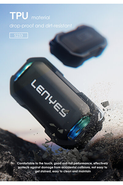 zealot LENYES S233 Portable Bluetooth Speaker