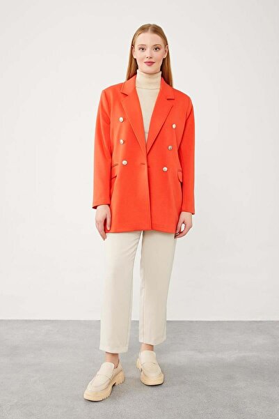 Levidor Πορτοκαλί αθλητικό μπλέιζερ