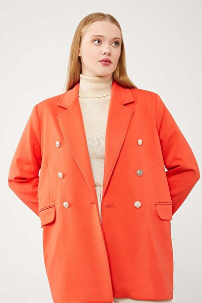 Levidor Πορτοκαλί αθλητικό μπλέιζερ