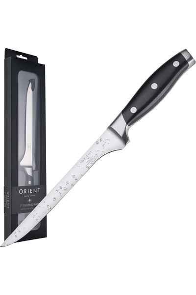 Orient Butcher's knife for boning and slicing, Carbon Series, premium, stainless steel, X50 Ultra +, Black