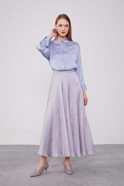 Levidor Сатеневе спіднички сірого кольору