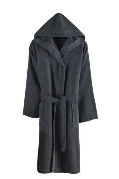 nihal ev tekstil Ультра великий халат з капюшоном