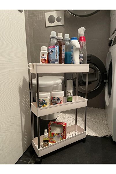 OEM Organizator de bucătărie subțire, cu 3 niveluri și roți