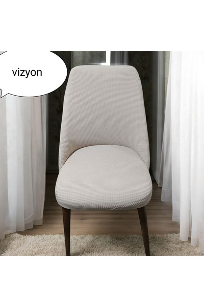 NEFİS HOME buyok Oval Sandalye Kılıfı ,sandalye Örtüsü likrali ,yıkanabılır,l...