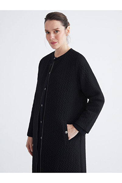 LC Waikiki Vizyon Yeni Sezon Bisiklet Yaka Fermuarlı Tesettür Kap