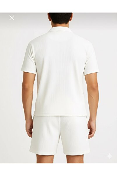 STITCH by MH Mens POLO Zipper Co-ord Shirt set