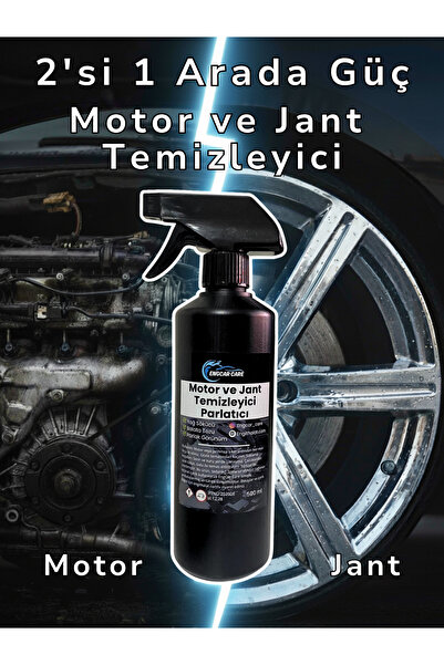 EngCar Care Jant ve Motor Temizleyici Sprey| İki Özellik Tek Üründe | Premium...