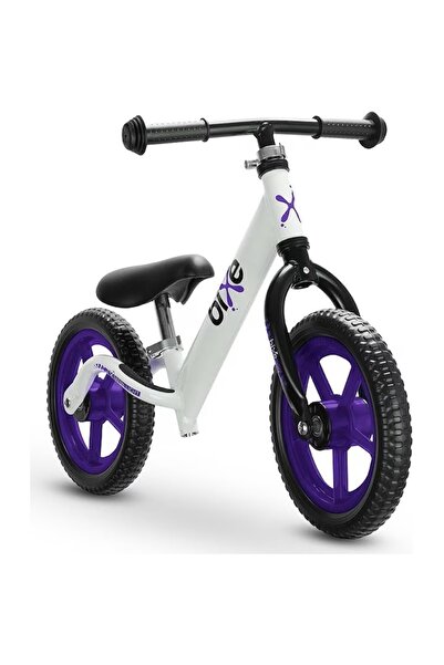 Bixe Bicicletă fără pedale Bixe, 12 inch, 2-5 ani, cadru din aluminiu, violet