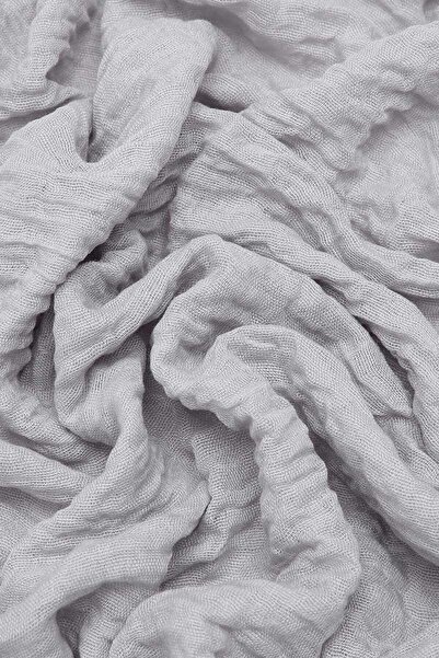 Levidor Metallic Gray Wrap Shawl