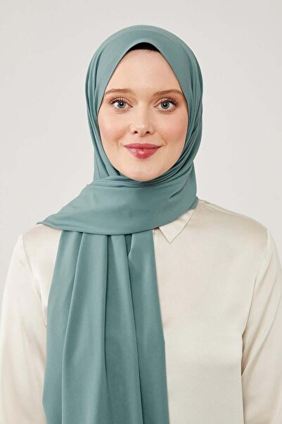 Levidor A.kHaki Elegance PatterneD Plain Shawl