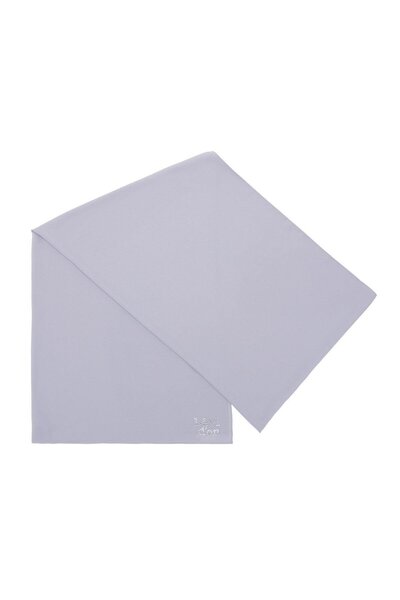 Levidor Light Gray Lux Chiffon Shawl