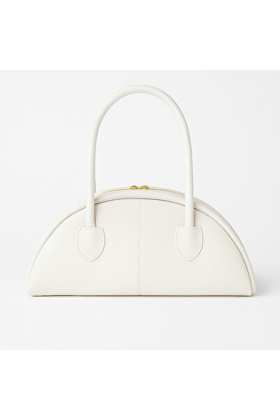 Kumsal Allure Half Moon Shape Women's Hand and Shoulder Bag – Minimalist and Elegant Design