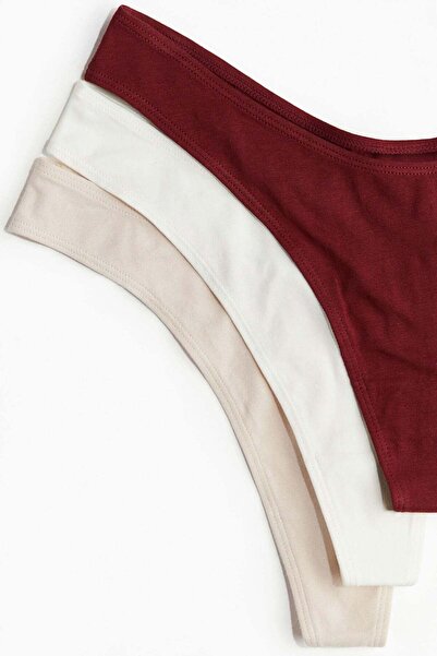 H&M 10-pack cotton thong briefs