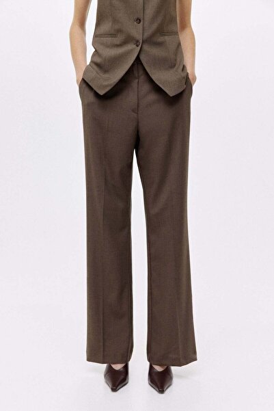 H&M Straight crease-leg trousers