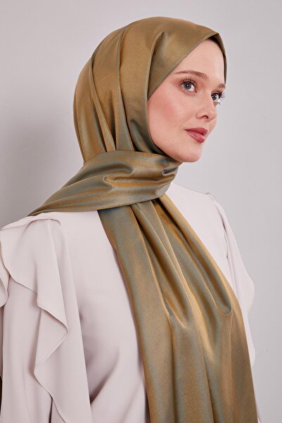 Levidor Grass Green Silk Shawl