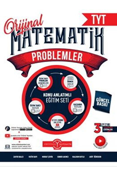 Orijinal Yayınları Orijinal Yayınları TYT Problemler Konu Anlatımlı Eğitim Seti