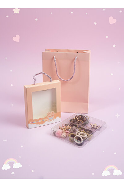 BATU GİYİM Kutulu Toka Seti Kız Çocuk Ve Kız Bebek