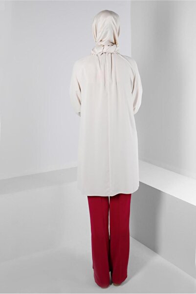 Alvina ACCESSORY DETAILED SHIRT COLLAR TUNIC 43507