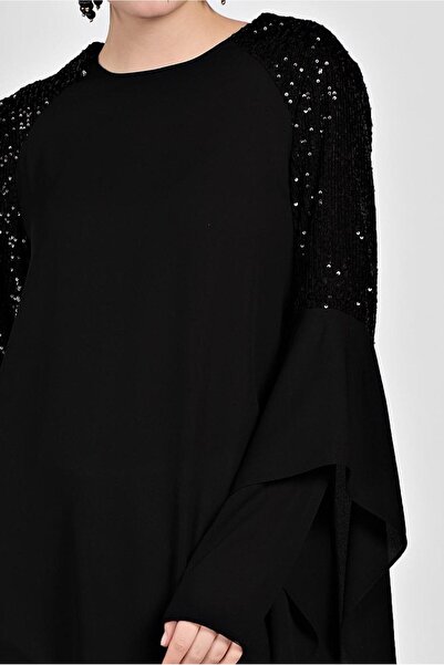 Alvina Pul Payet Asymetric Cut Chiffon Tunic 4254