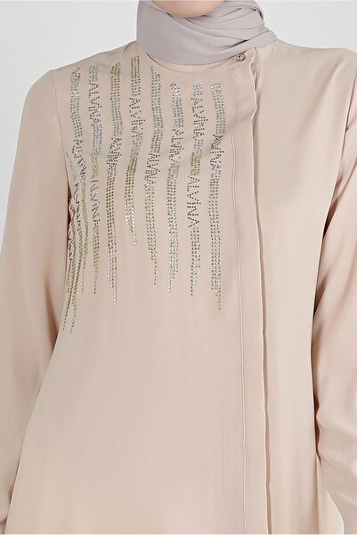 Alvina ΠΕΤΡΑ ΚΕΝΤΗΤΑ ΜΑΚΡΥ ΤΟΥΝΙΚ ΜΕ ΣΚΙΠΤΕΣ ΠΛΕΥΡΕΣ 43521