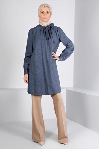 Alvina Jednodijelna tunika sa detaljima vezanja 42259