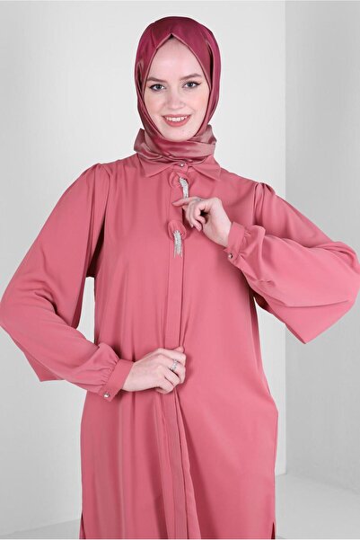 Alvina STONE TASSEL DETAILED HIDDEN BUTTON TUNIC 43502