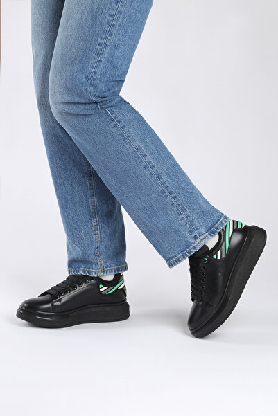 Benetton Black Women's Sneaker Urban Glide